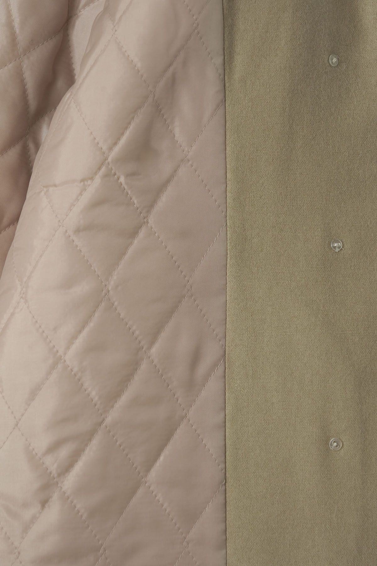 더페니(THE PENNY) WOOL DUFFLE SHORT COAT - Butter