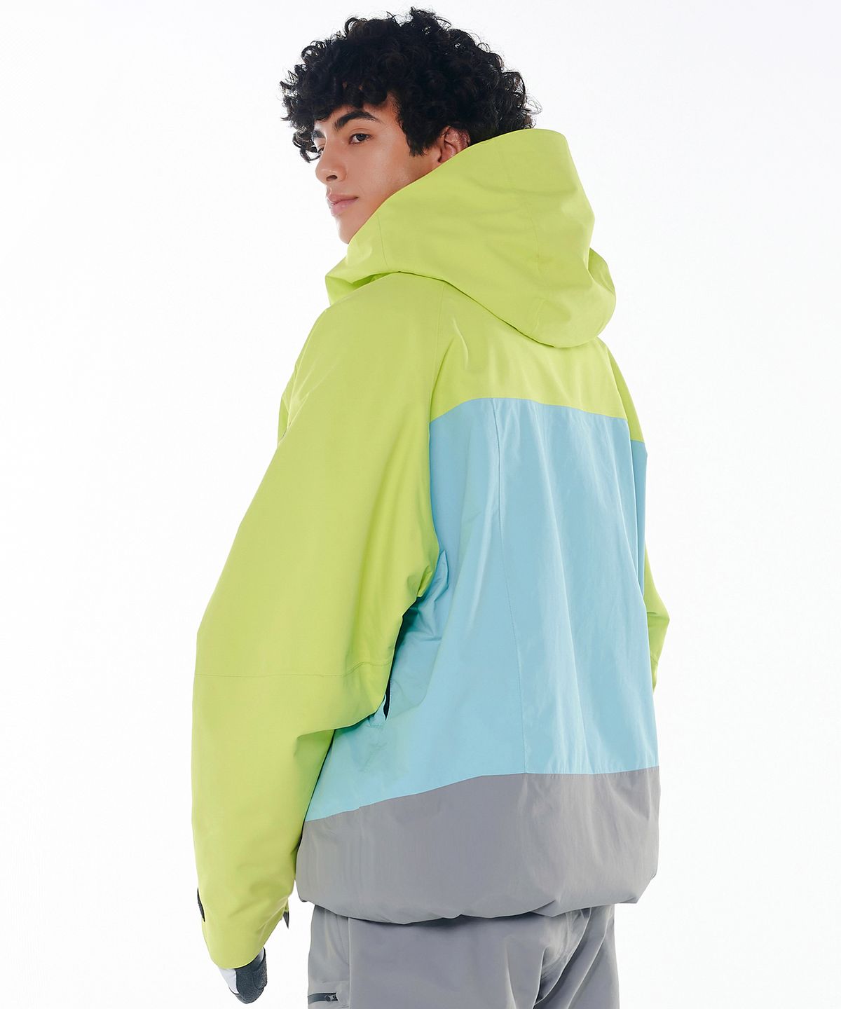 돌아우터웨어(DOLL OUTERWEAR) 2425 보니타 보드복 자켓 라임 남녀공용