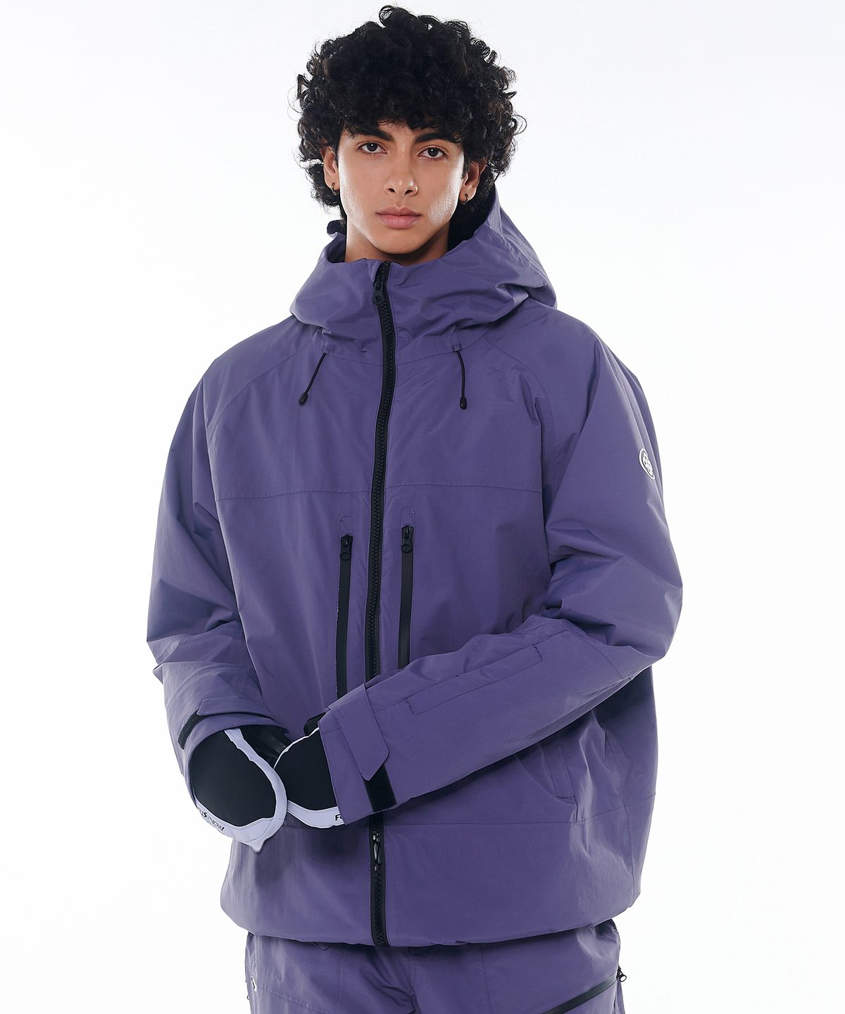 돌아우터웨어(DOLL OUTERWEAR) 2425 보니타 보드복 자켓 퍼플 남녀공용