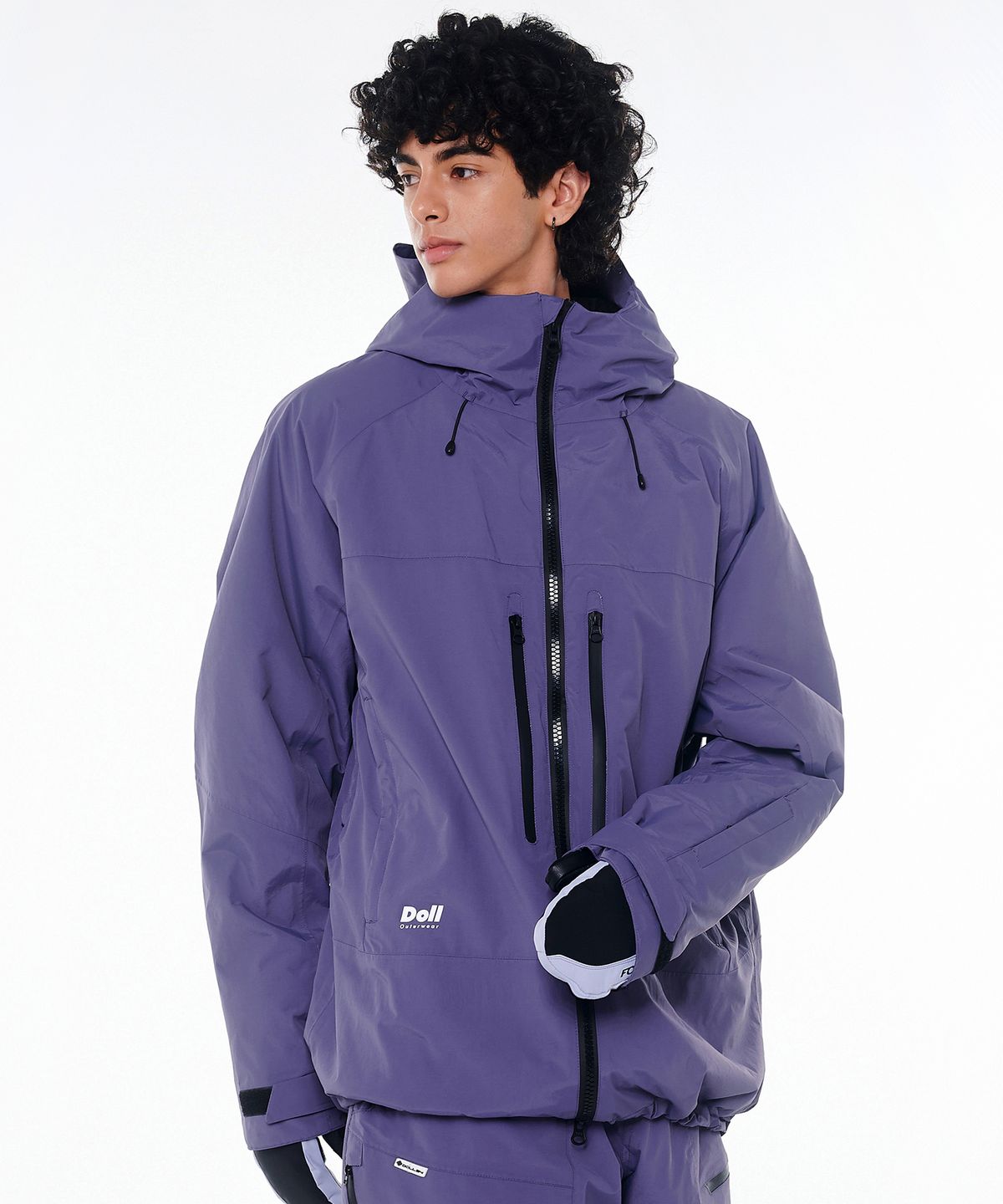 돌아우터웨어(DOLL OUTERWEAR) 2425 보니타 보드복 자켓 퍼플 남녀공용