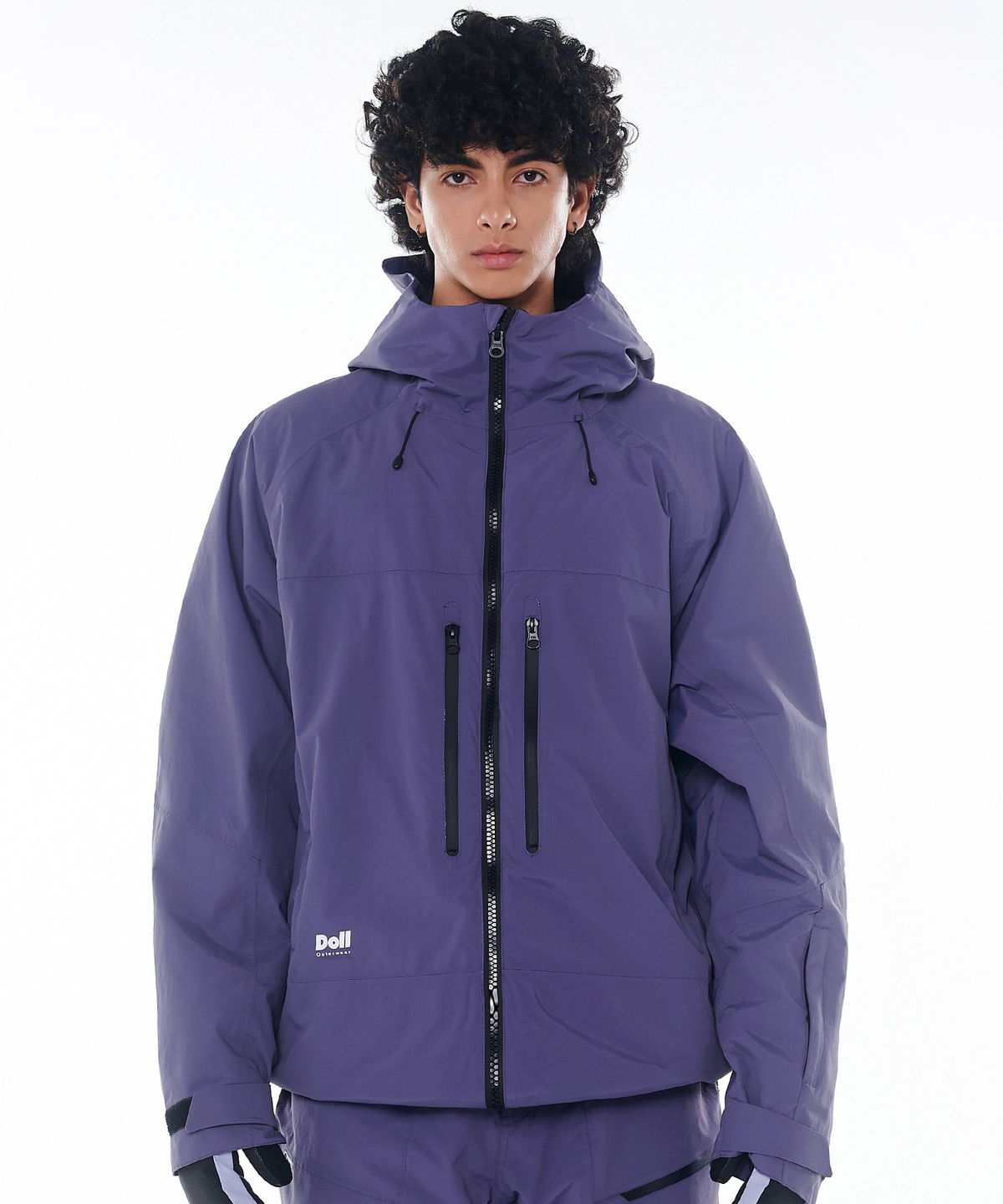 돌아우터웨어(DOLL OUTERWEAR) 2425 보니타 보드복 자켓 퍼플 남녀공용