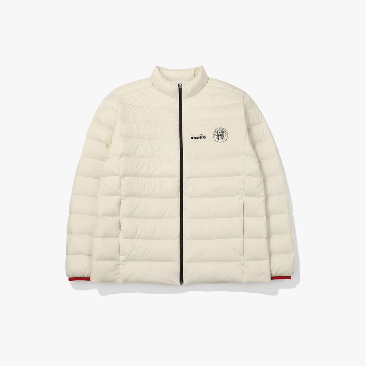 디아도라(diadora) 알파로메오 덕화이버 경량패딩 자켓 IVORY