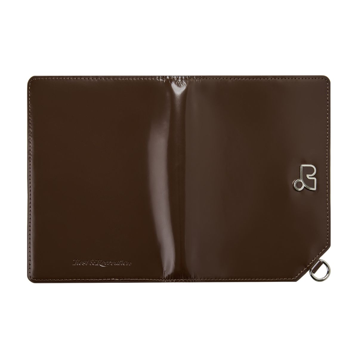 레스트앤레크레이션(REST&RECREATION) PASSPORT WALLET - DARK BROWN