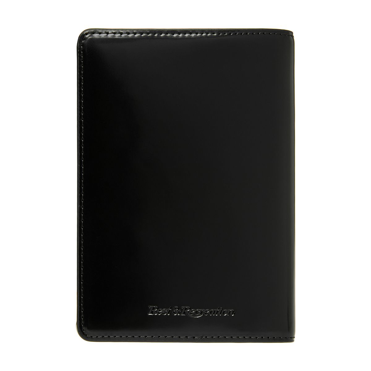 레스트앤레크레이션(REST&RECREATION) PASSPORT WALLET - BLACK