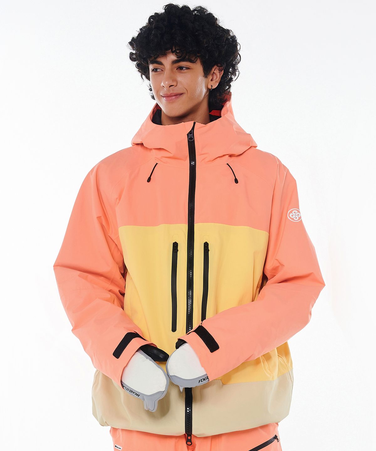 돌아우터웨어(DOLL OUTERWEAR) 2425 보니타 보드복 자켓 피치 남녀공용