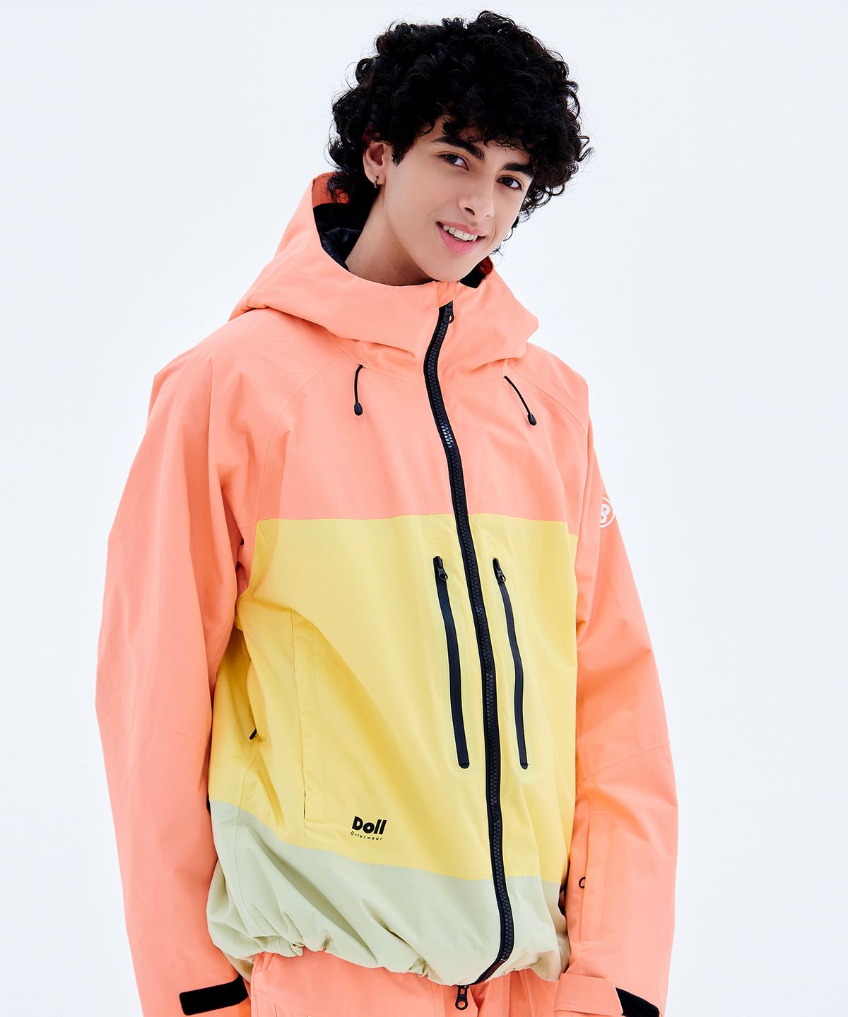 돌아우터웨어(DOLL OUTERWEAR) 2425 보니타 보드복 자켓 피치 남녀공용