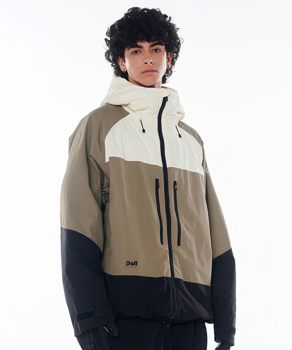 돌아우터웨어(DOLL OUTERWEAR) 2425 보니타 보드복 자켓 카키 남녀공용