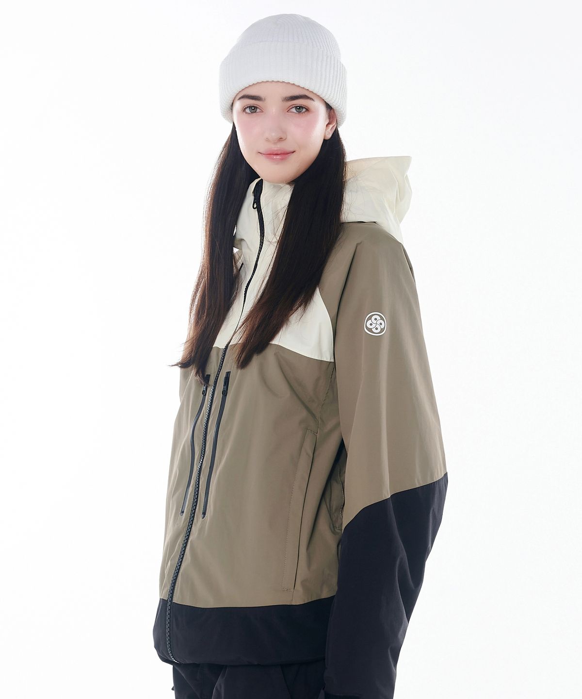 돌아우터웨어(DOLL OUTERWEAR) 2425 보니타 보드복 자켓 카키 남녀공용