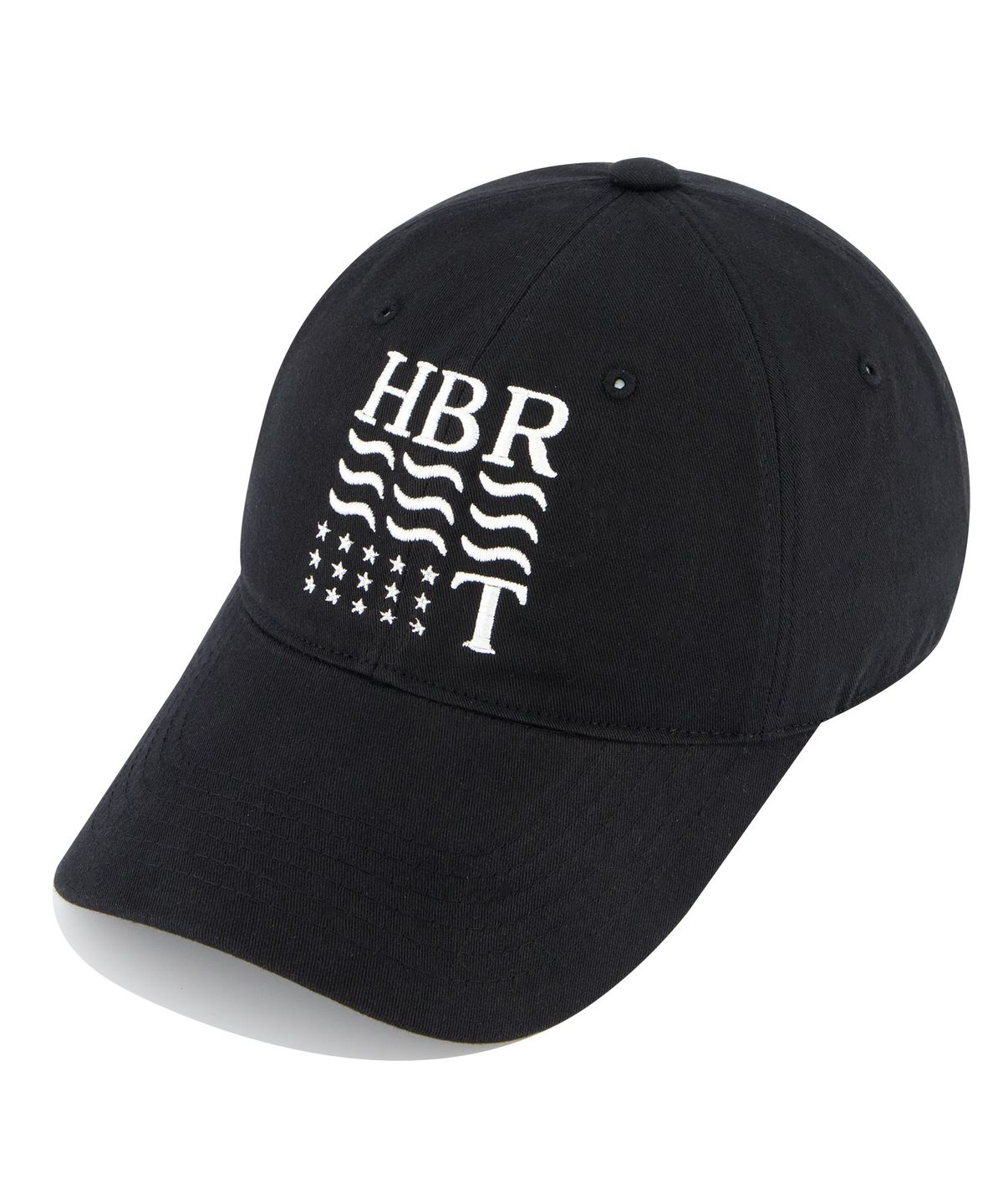 헤베렛(HEBERET) HBR성조기 워싱 볼캡-블랙