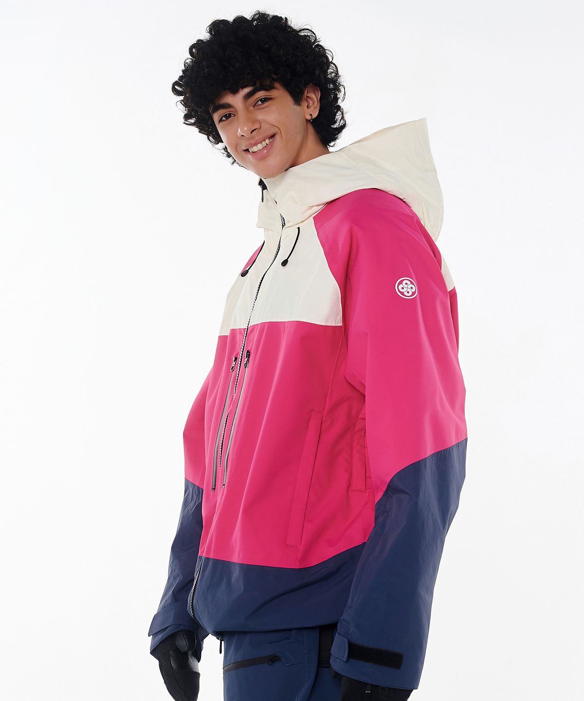 돌아우터웨어(DOLL OUTERWEAR) 2425 보니타 보드복 자켓 로즈 레드 남녀공용