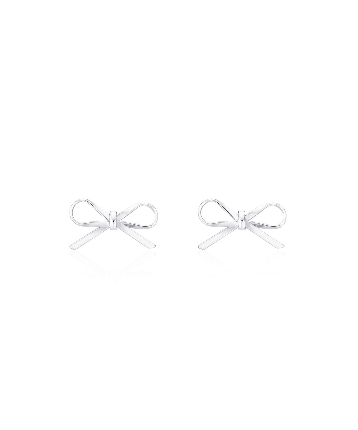 하스(HAS) HU009 Ribbon bow mini earrings