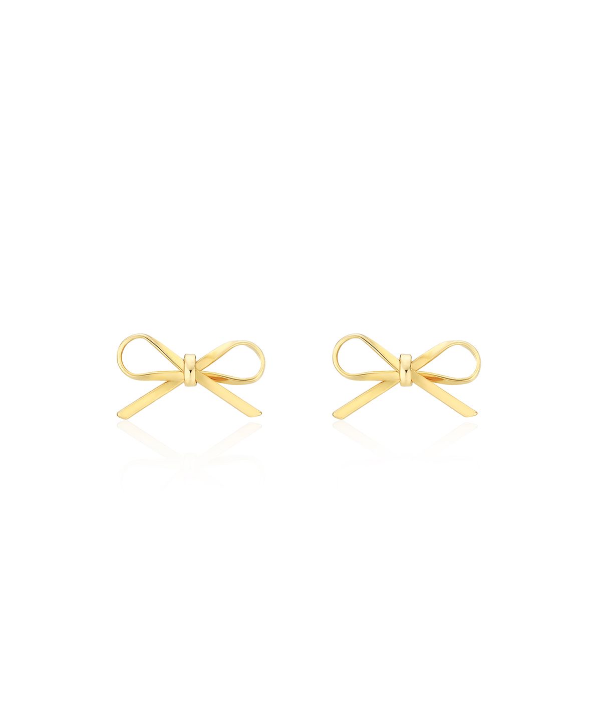 하스(HAS) HU009 Ribbon bow mini earrings