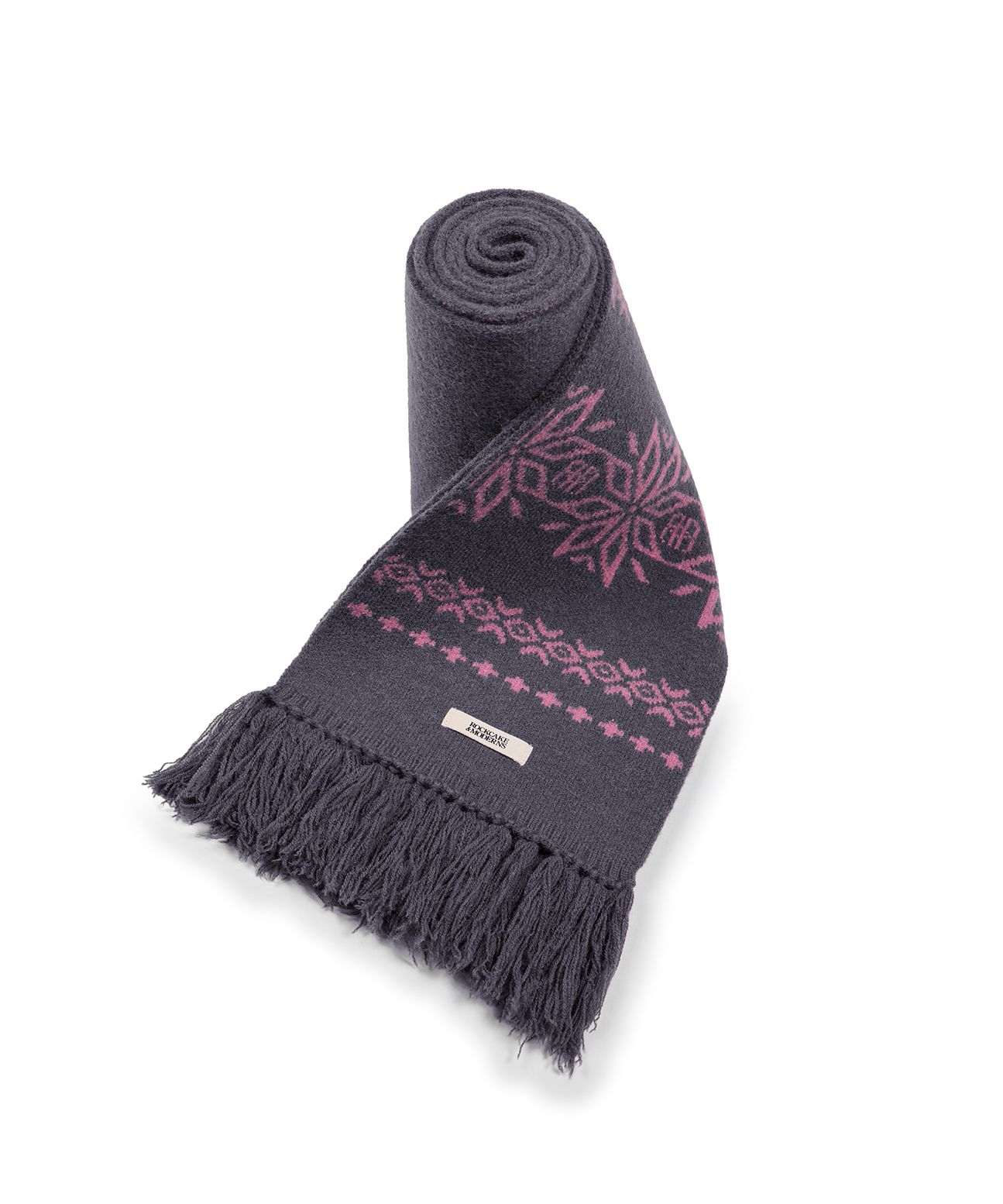 ★ROCKCAKE★NORDIC KNIT MUFFLER MUSINSA | ROCKCAKE Nordic Knit Muffler - Brown