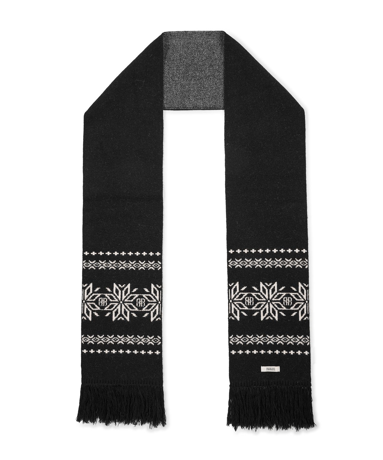 ★ROCKCAKE★NORDIC KNIT MUFFLER MUSINSA | ROCKCAKE Nordic Knit Muffler - Black