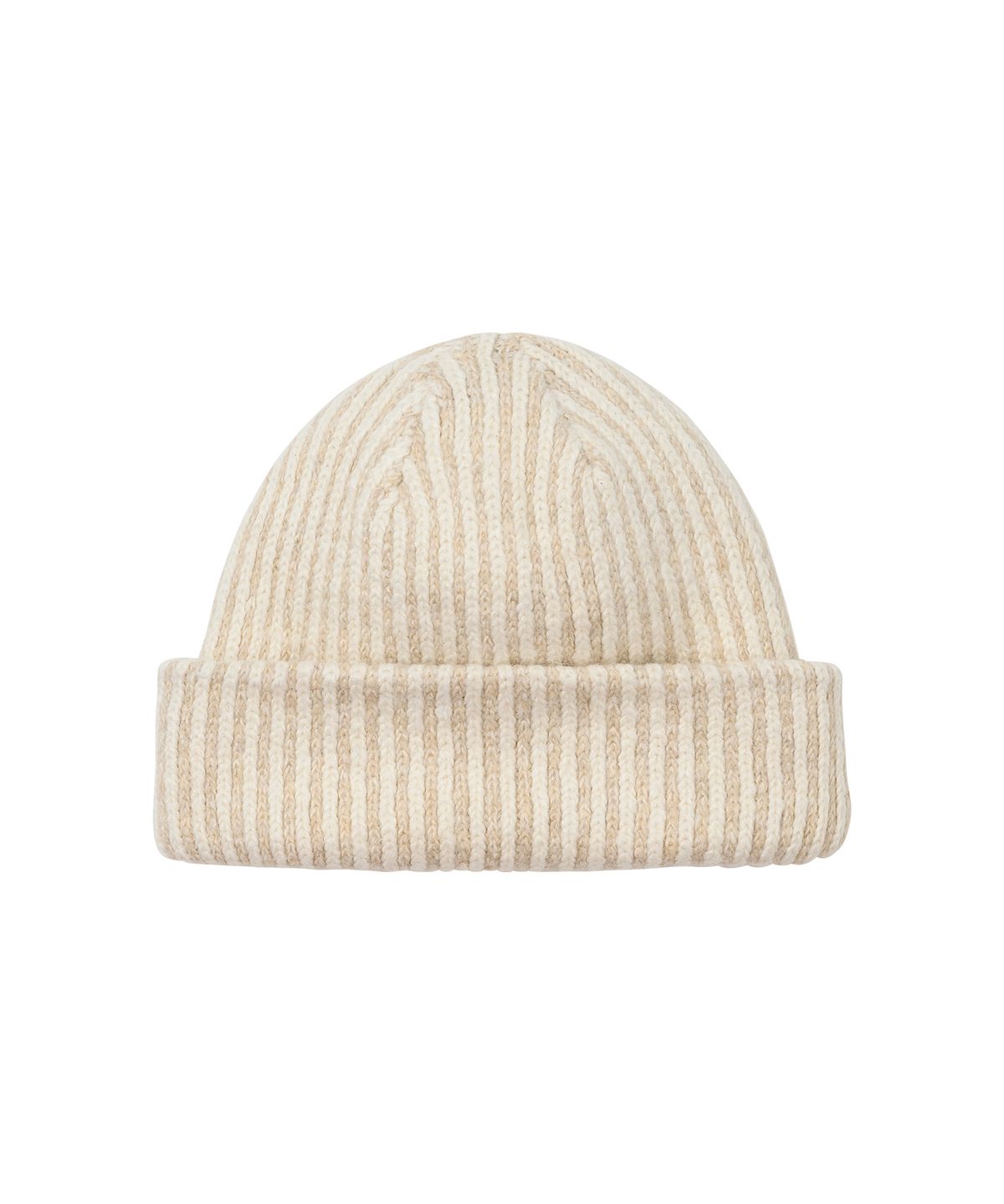 웰빙익스프레스(WELLBEING EXPRESS) Twotone Beanie Cream