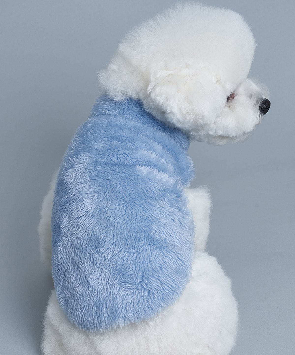 도그아이(DOGI) 강아지 보아 후리스 블루