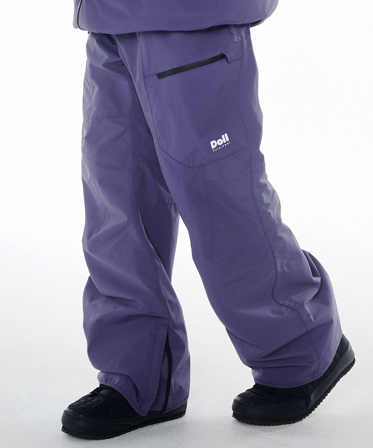 돌아우터웨어(DOLL OUTERWEAR) 2425 보니타 보드복 팬츠 퍼플 남녀공용