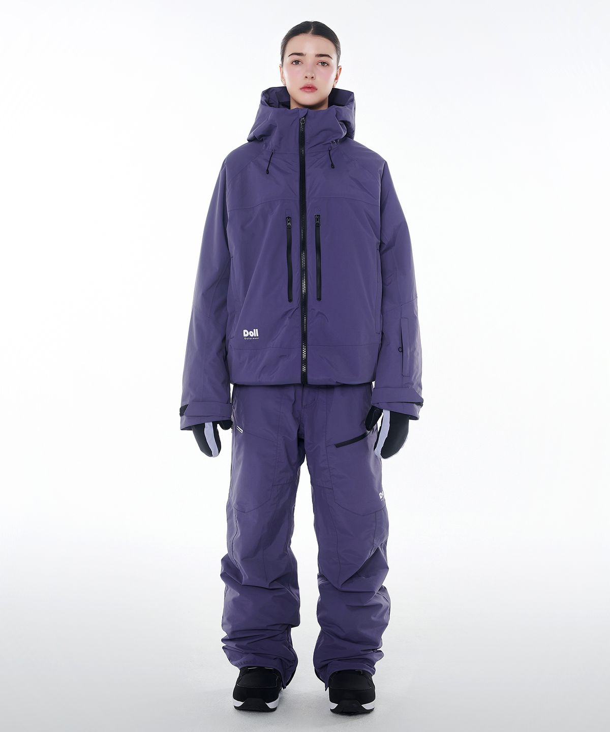 돌아우터웨어(DOLL OUTERWEAR) 2425 보니타 보드복 팬츠 퍼플 남녀공용