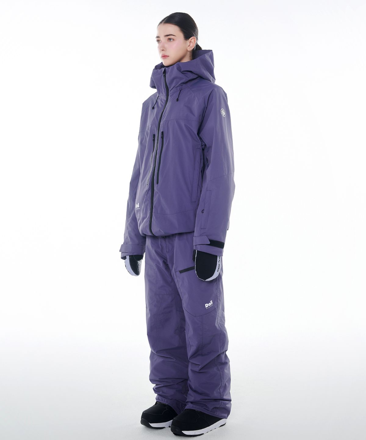 돌아우터웨어(DOLL OUTERWEAR) 2425 보니타 보드복 팬츠 퍼플 남녀공용
