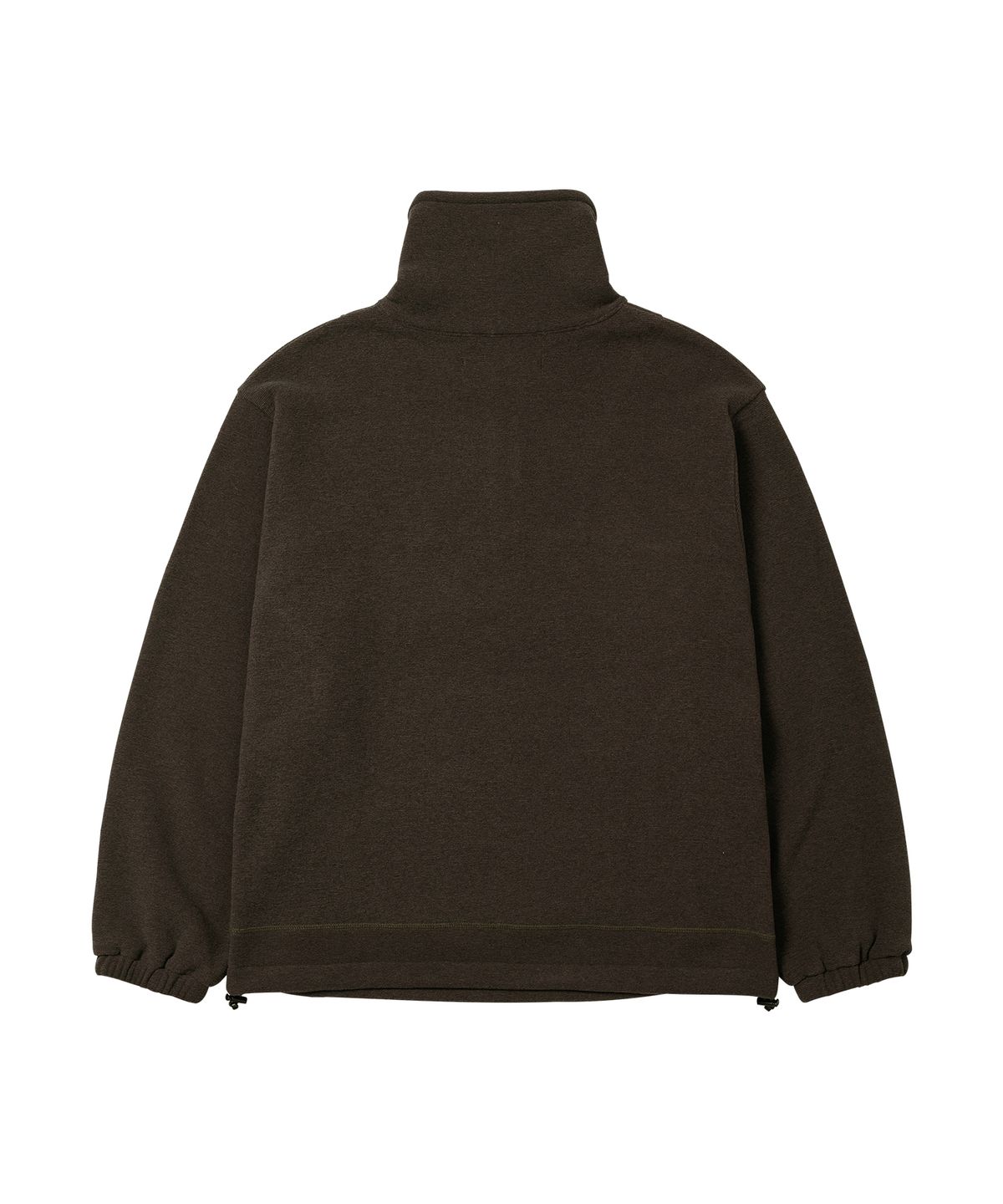 웰빙익스프레스(WELLBEING EXPRESS) Fleece Half Zip Up Brown