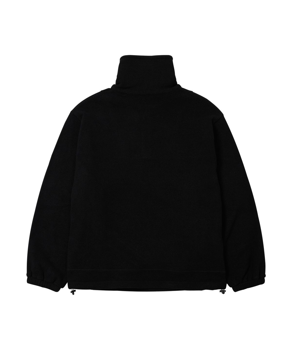 웰빙익스프레스(WELLBEING EXPRESS) Fleece Half Zip Up Black