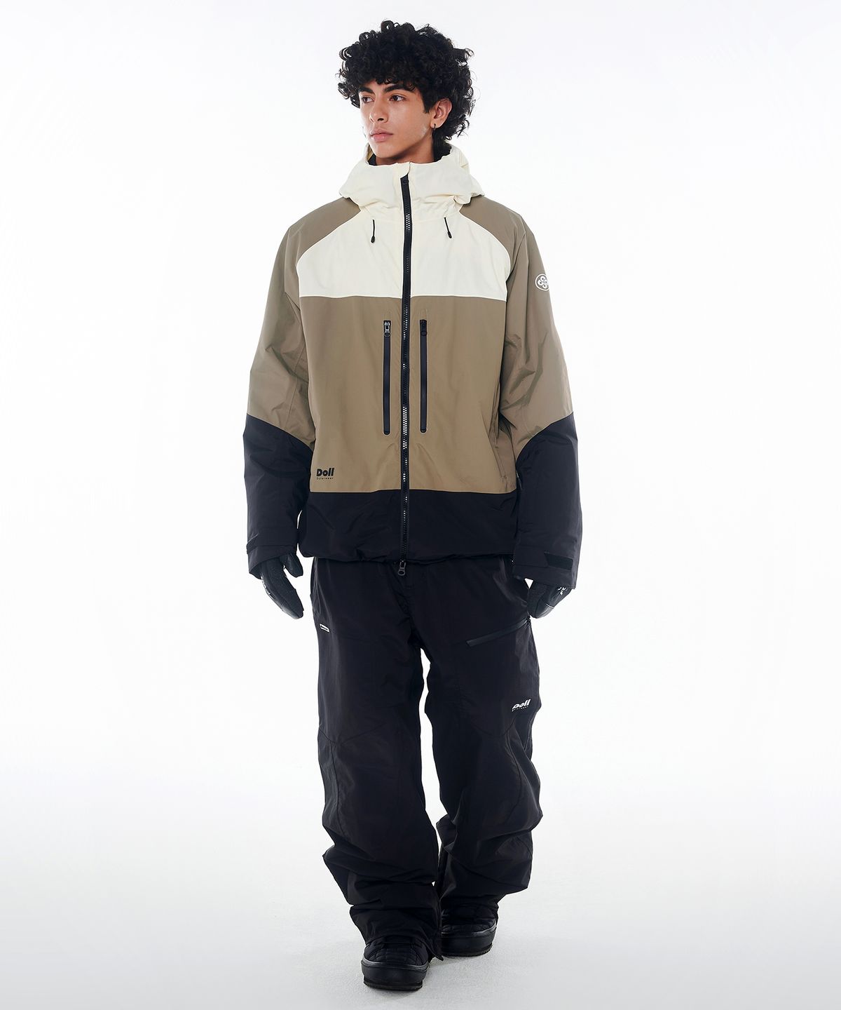 돌아우터웨어(DOLL OUTERWEAR) 2425 보니타 보드복 팬츠 블랙 남녀공용