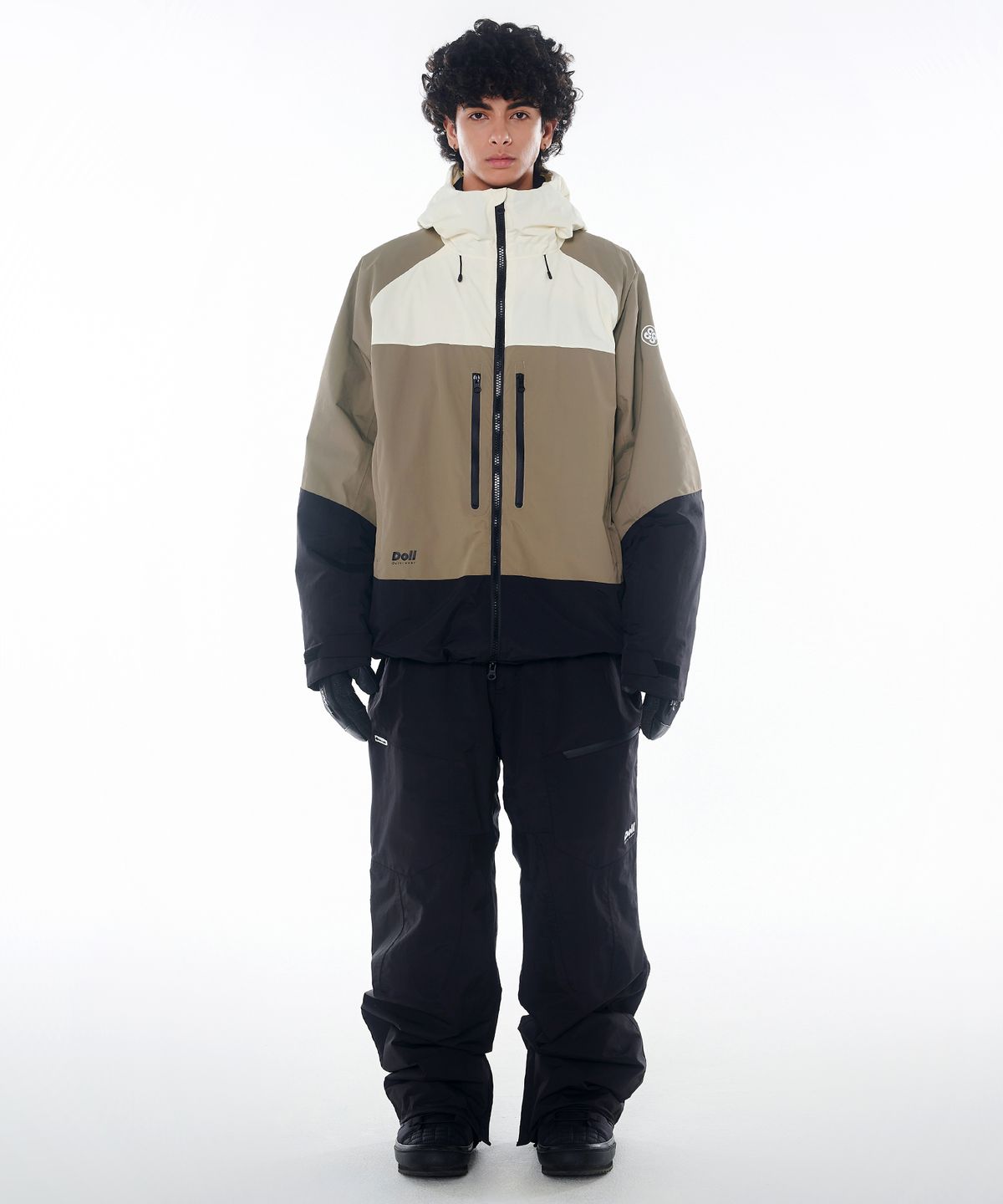 돌아우터웨어(DOLL OUTERWEAR) 2425 보니타 보드복 팬츠 블랙 남녀공용