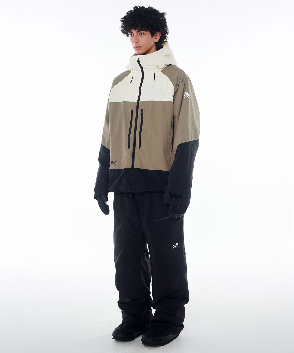 돌아우터웨어(DOLL OUTERWEAR) 2425 보니타 보드복 팬츠 블랙 남녀공용