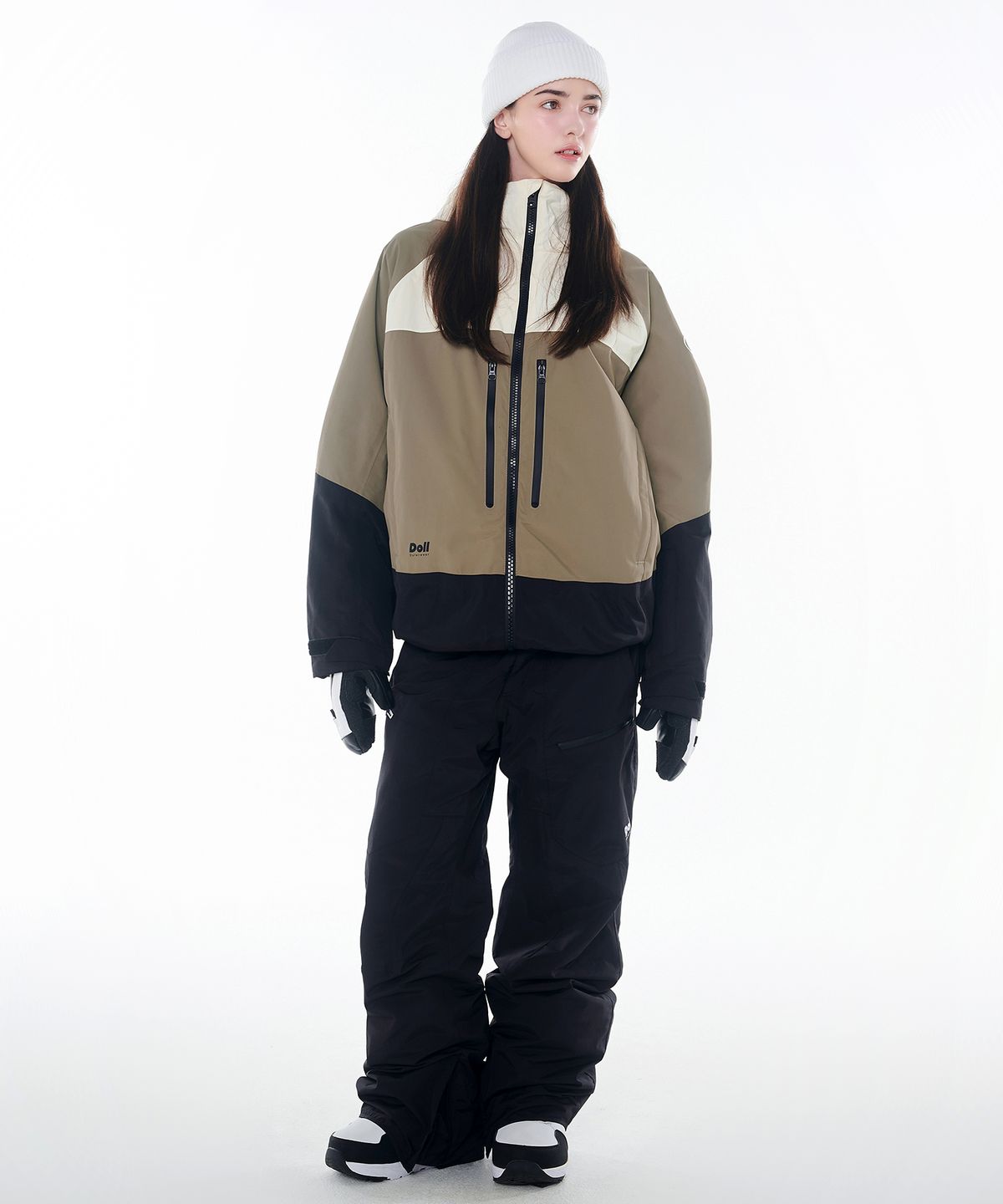 돌아우터웨어(DOLL OUTERWEAR) 2425 보니타 보드복 팬츠 블랙 남녀공용