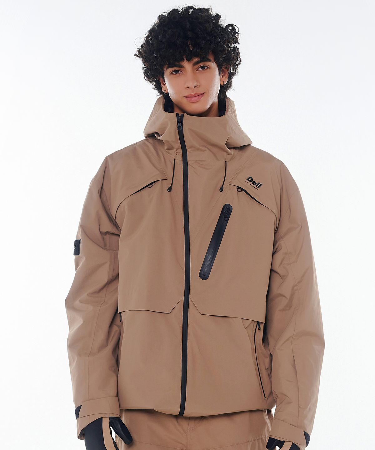 돌아우터웨어(DOLL OUTERWEAR) 2425 아르떼 보드복 자켓 브라운 남녀공용