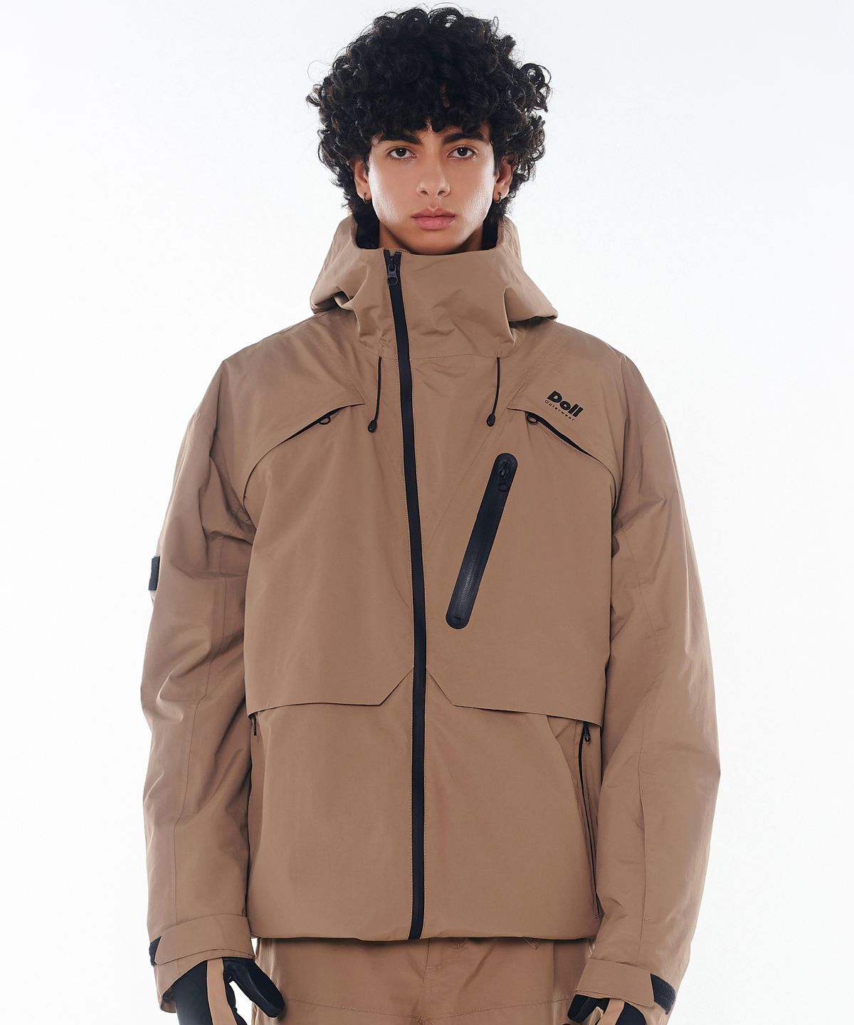 돌아우터웨어(DOLL OUTERWEAR) 2425 아르떼 보드복 자켓 브라운 남녀공용