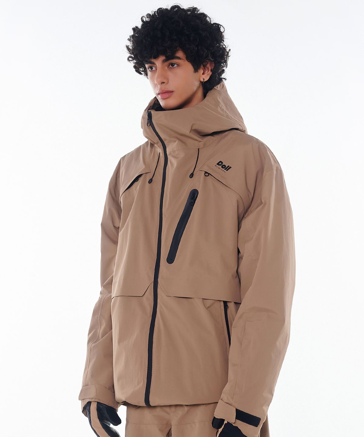 돌아우터웨어(DOLL OUTERWEAR) 2425 아르떼 보드복 자켓 브라운 남녀공용