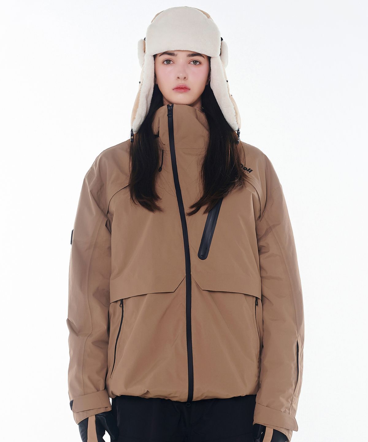 돌아우터웨어(DOLL OUTERWEAR) 2425 아르떼 보드복 자켓 브라운 남녀공용