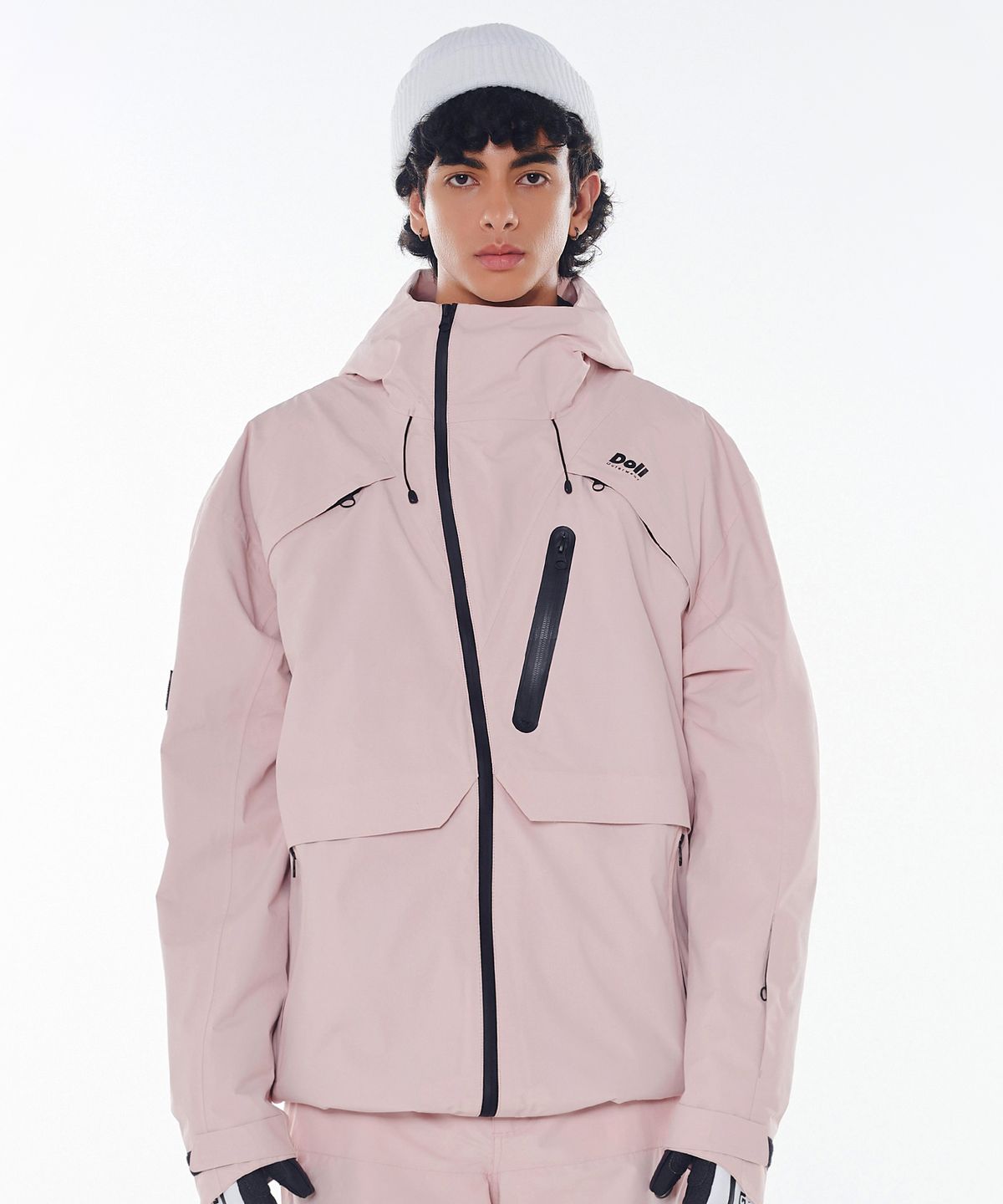 돌아우터웨어(DOLL OUTERWEAR) 2425 아르떼 보드복 자켓 베이비 핑크 남녀공용