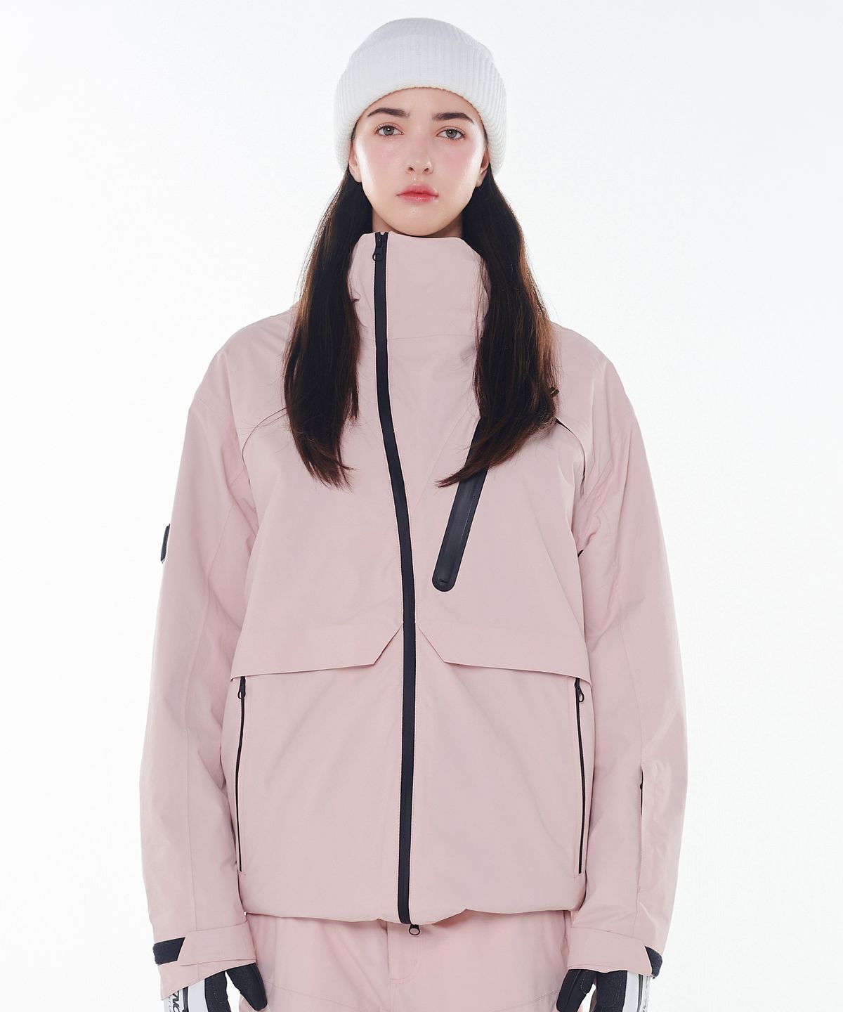 돌아우터웨어(DOLL OUTERWEAR) 2425 아르떼 보드복 자켓 베이비 핑크 남녀공용