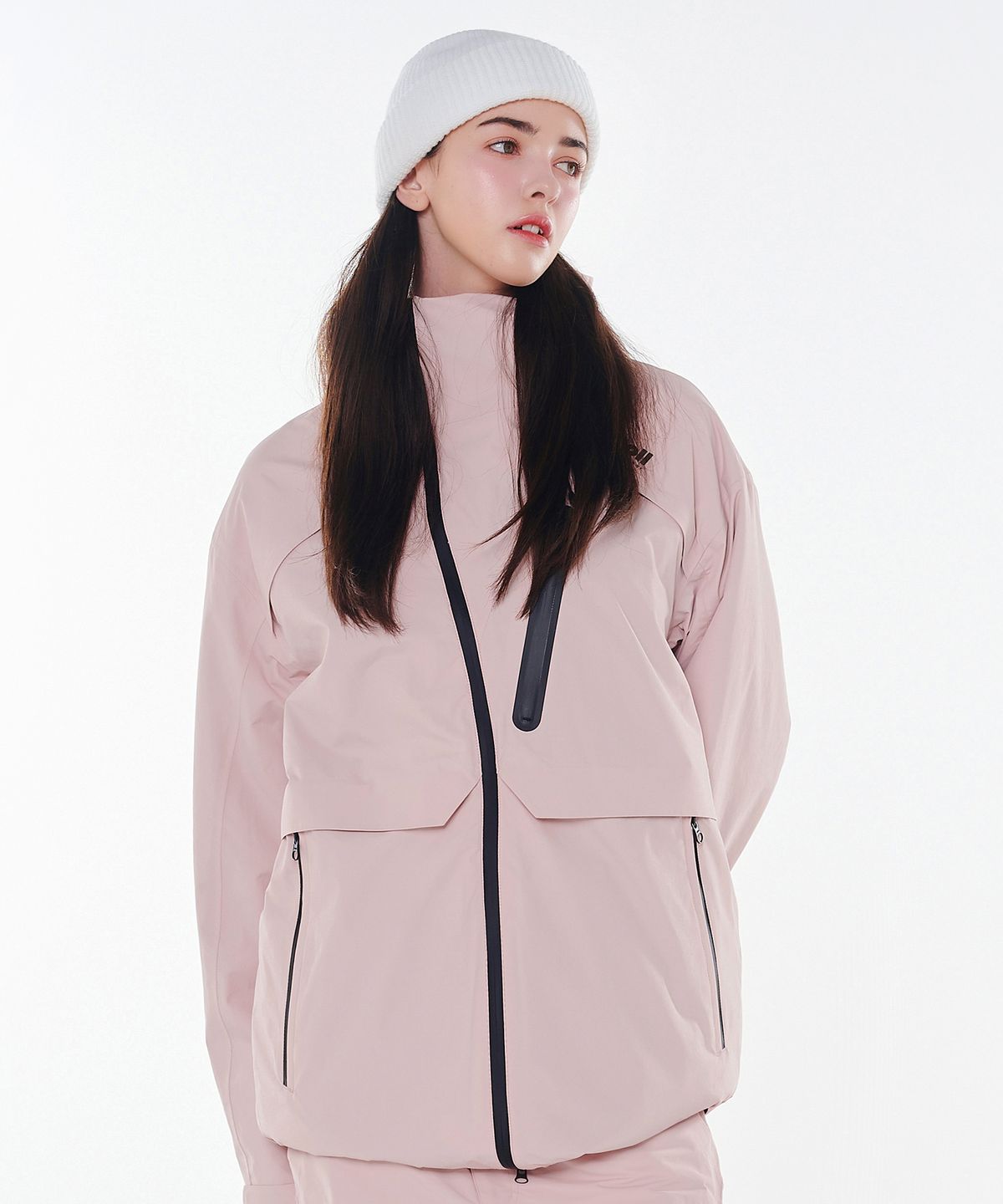 돌아우터웨어(DOLL OUTERWEAR) 2425 아르떼 보드복 자켓 베이비 핑크 남녀공용