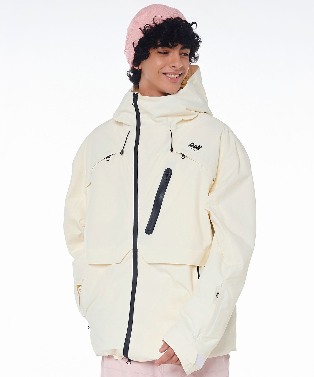 돌아우터웨어(DOLL OUTERWEAR) 2425 아르떼 보드복 자켓 아이보리 남녀공용