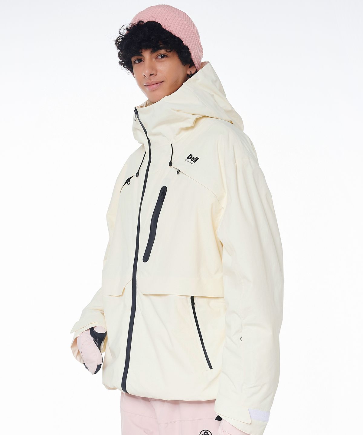돌아우터웨어(DOLL OUTERWEAR) 2425 아르떼 보드복 자켓 아이보리 남녀공용