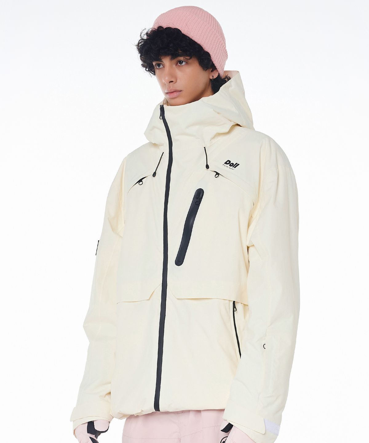 돌아우터웨어(DOLL OUTERWEAR) 2425 아르떼 보드복 자켓 아이보리 남녀공용