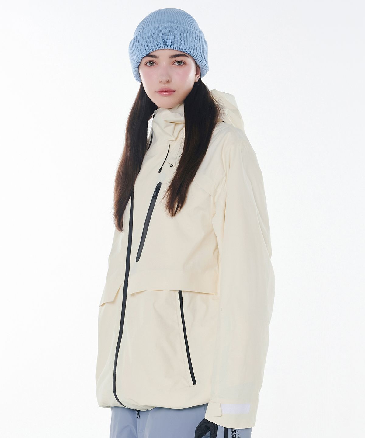 돌아우터웨어(DOLL OUTERWEAR) 2425 아르떼 보드복 자켓 아이보리 남녀공용