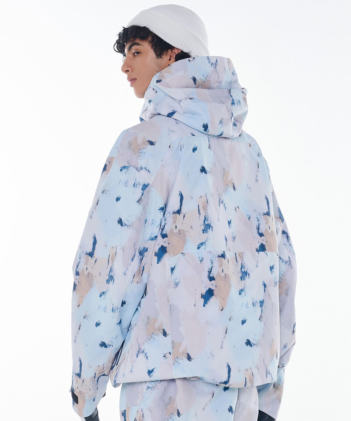 돌아우터웨어(DOLL OUTERWEAR) 2425 아르떼 보드복 자켓 블루 카모 남녀공용