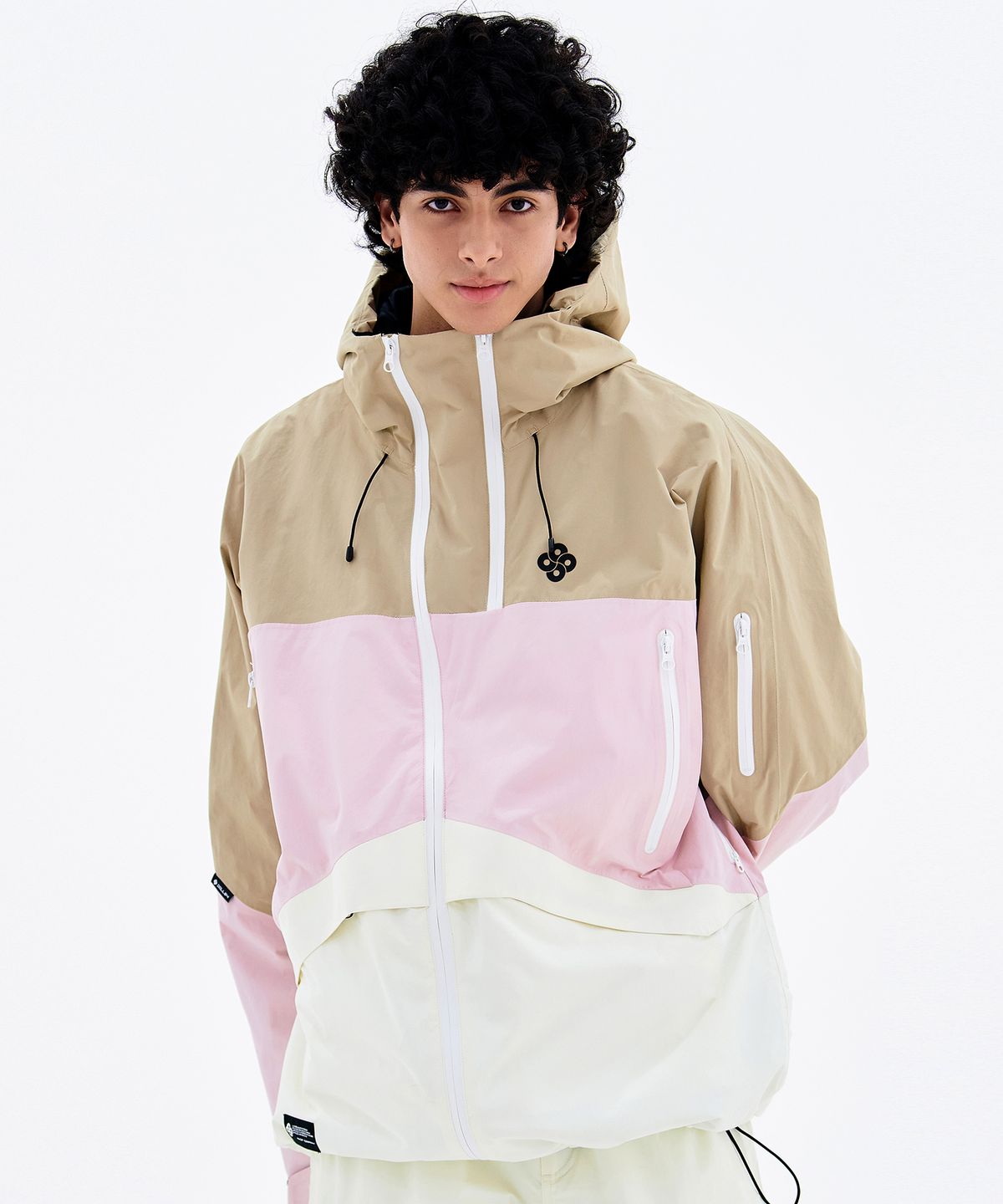 돌아우터웨어(DOLL OUTERWEAR) 2425 악티보 보드복 자켓 베이지/핑크 남녀공용