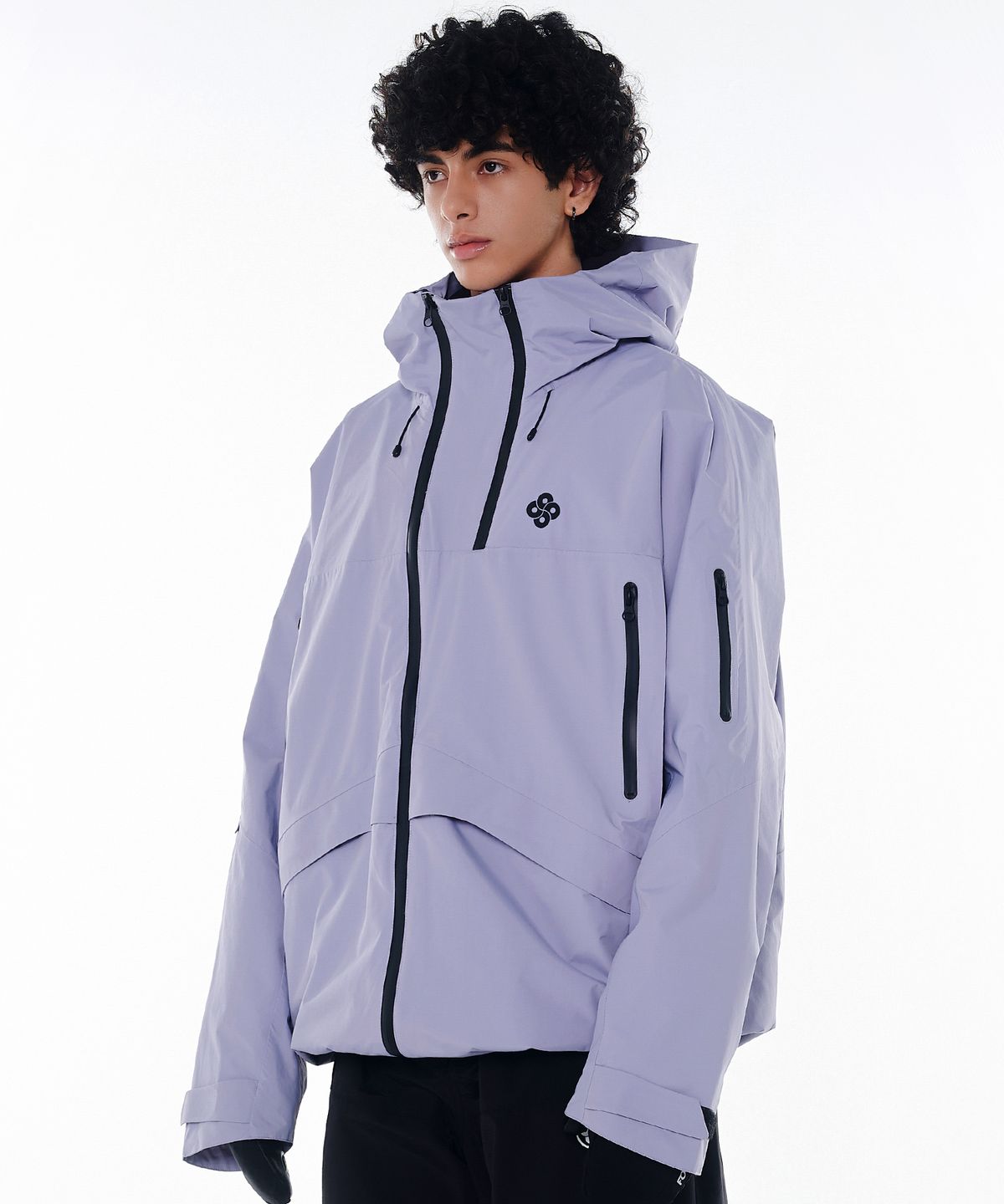 돌아우터웨어(DOLL OUTERWEAR) 2425 악티보 보드복 자켓 라이트퍼플 남녀공용