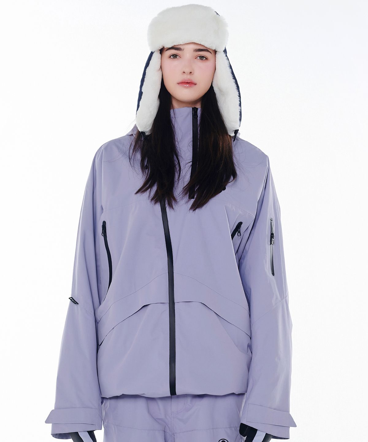 돌아우터웨어(DOLL OUTERWEAR) 2425 악티보 보드복 자켓 라이트퍼플 남녀공용