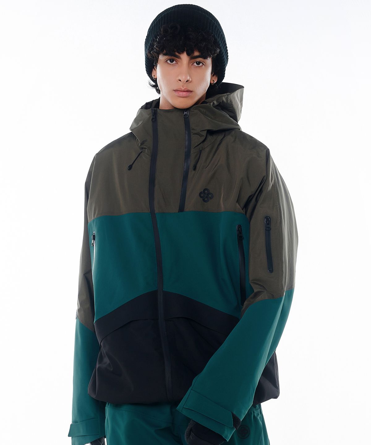 돌아우터웨어(DOLL OUTERWEAR) 2425 악티보 보드복 자켓 카키/그린 남녀공용
