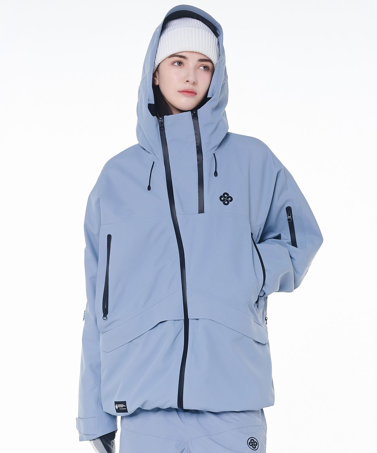 돌아우터웨어(DOLL OUTERWEAR) 2425 악티보 보드복 자켓 슬레이트 남녀공용