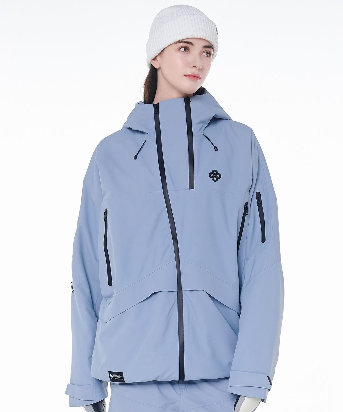 돌아우터웨어(DOLL OUTERWEAR) 2425 악티보 보드복 자켓 슬레이트 남녀공용