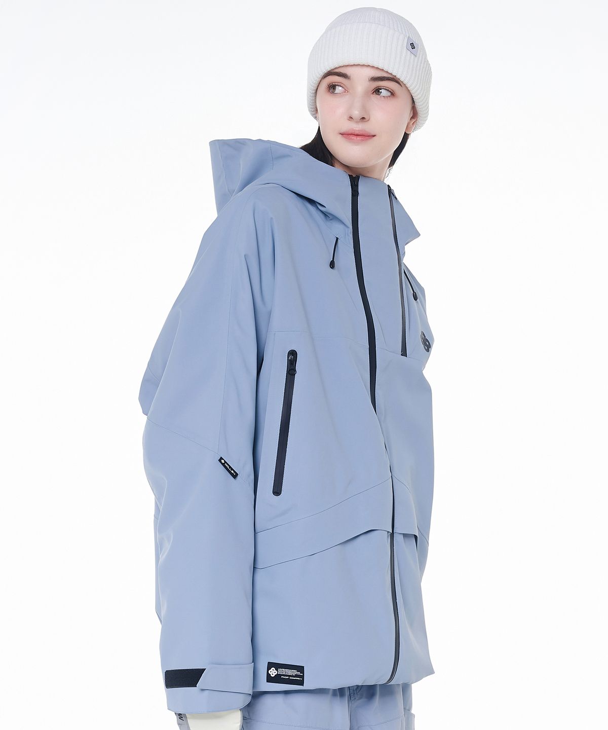 돌아우터웨어(DOLL OUTERWEAR) 2425 악티보 보드복 자켓 슬레이트 남녀공용