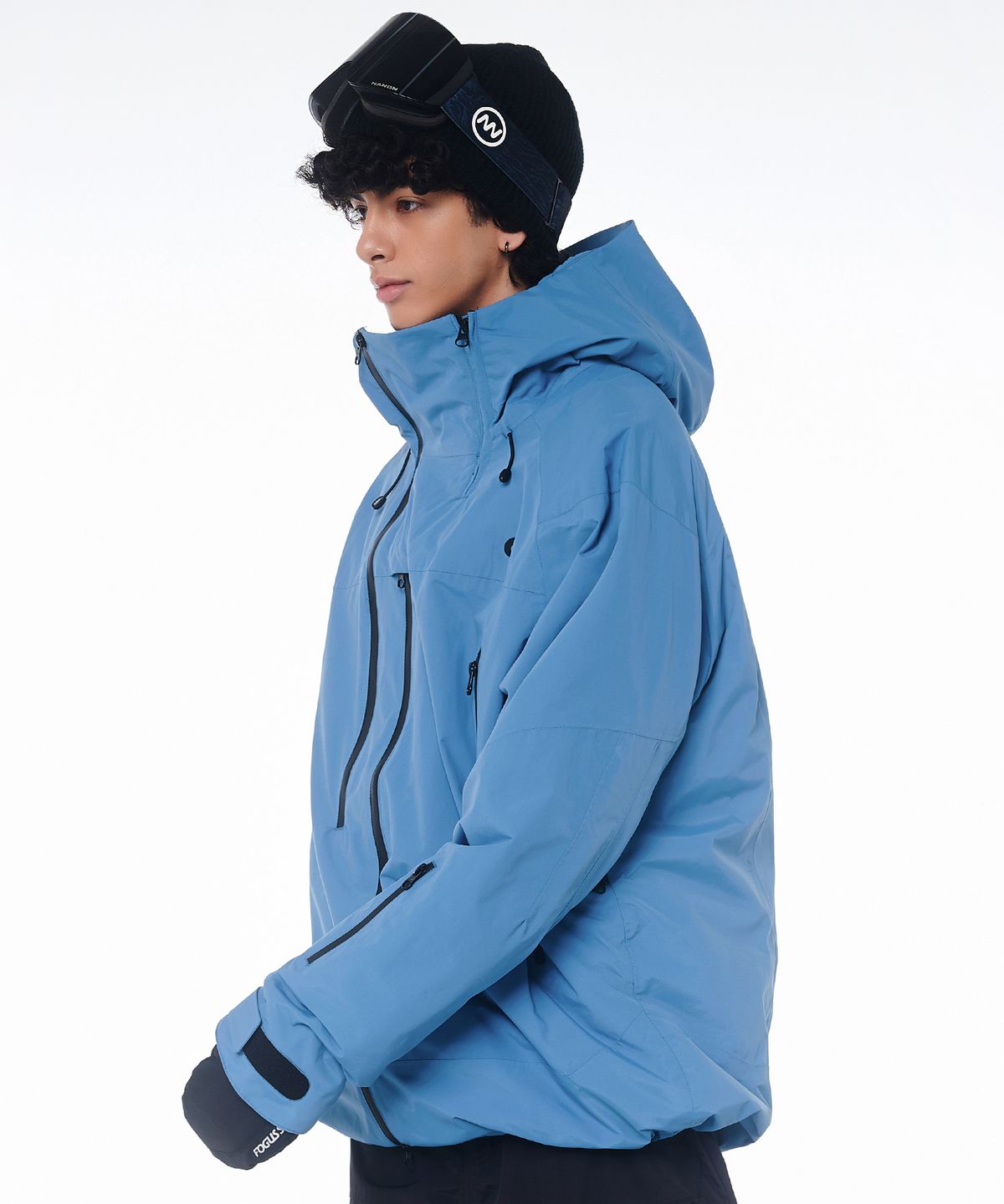 돌아우터웨어(DOLL OUTERWEAR) 2425 리카 보드복 아노락 자켓 블루 남녀공용