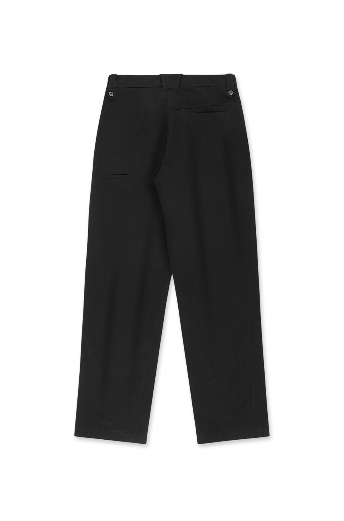 유체 프레타 포르테(YOUCHE PRET A PORTER) AR CURVED SEAM TROUSER Black